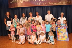 Verleihung der Felixplakette beim 125järiges Vereinsjubiläum der Harmonie Neuhausen
