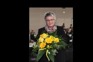 Irmgard Naumann wurde erneut als Präsidentin des Chorverbandes Ludwig Uhland gewählt