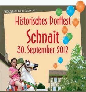 Historisches Doffest in Schnait zum Jubiläum des Silcher-Museums